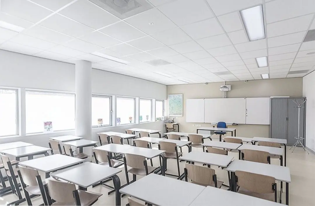 Giải pháp phòng học hiện đại khối THCS 6 PHTM THCS 2