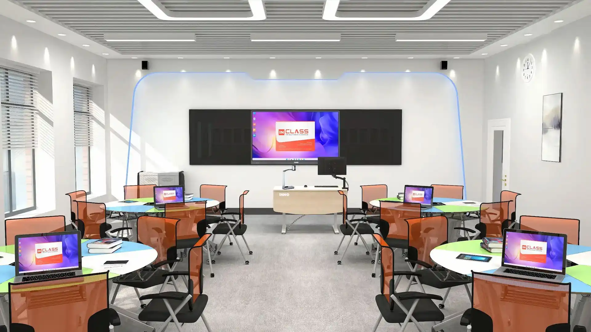 Giải pháp phòng học thông minh Inclass+ 1 Phan mem phong NN inclass 1 1