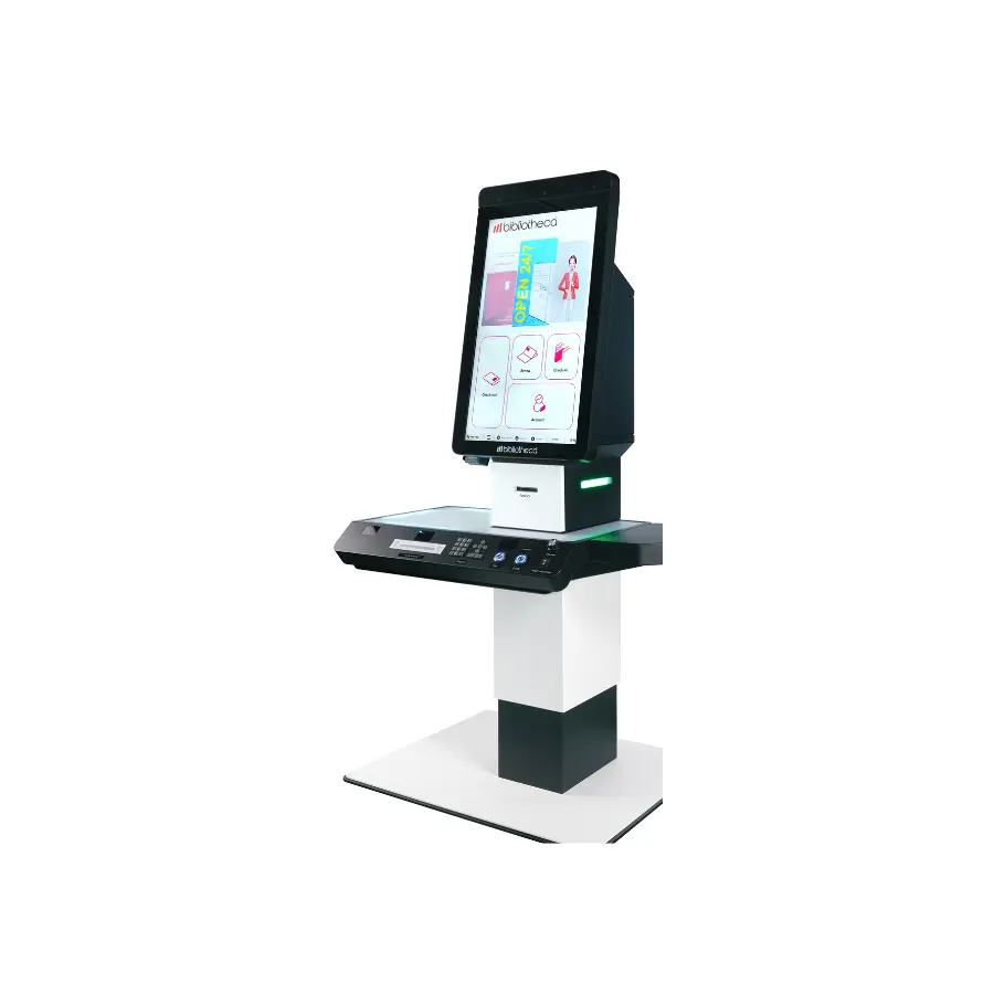 Trạm mượn trả tự phục vụ Bibliotheca SelfCheck 3100A 2 Trạm mượn trả tự phục vụ Bibliotheca SelfCheck 3100A