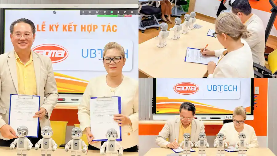 Sao Mai Education Group ký kết hợp tác chiến lược cùng UBTECH – Đưa AI và Robotics đến gần với giáo dục