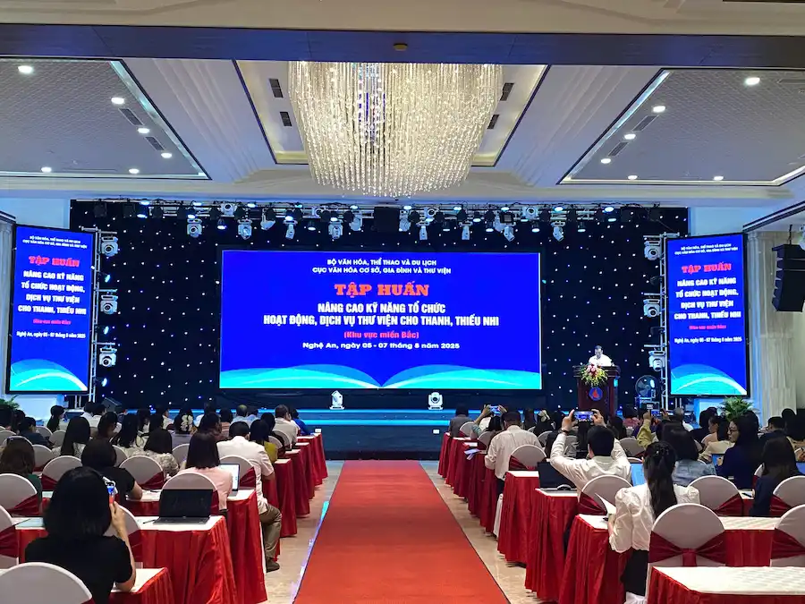 Sao Mai tài trợ và đồng hành cùng chương trình Tập huấn Nâng cao kỹ năng tổ chức hoạt động, dịch vụ thư viện cho thanh thiếu nhi (khu vực phía Bắc) 5 Sao Mai tài trợ và đồng hành cùng chương trình Tập huấn Nâng cao kỹ năng tổ chức hoạt động, dịch vụ thư viện cho thanh thiếu nhi (khu vực phía Bắc)