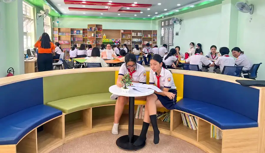 Thư viện thông minh Trường THCS Lê Văn Hưu