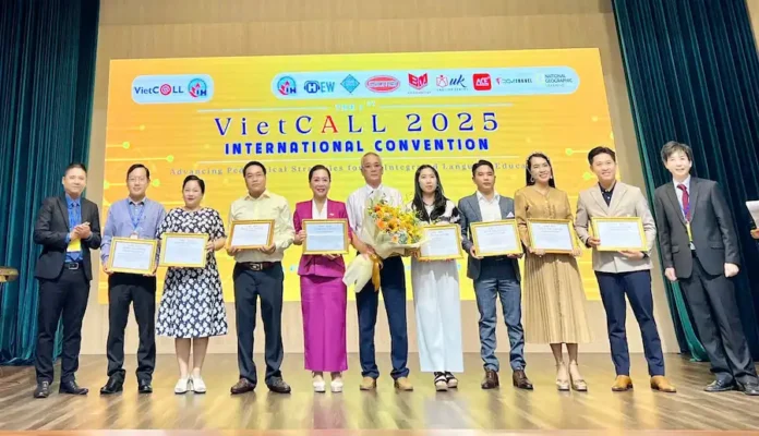 Sao Mai Education Group vinh dự là đơn vị tài trợ bạc cho Hội nghị Khoa học quốc tế VietCALL lần thứ nhất năm 2025 20 Hoi nghi Khoa hoc quoc te VietCALL lan thu nhat nam 2025 3