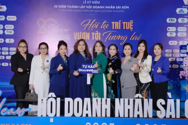 Sao Mai Education Group đóng góp tích cực vào hành trình 20 năm phát triển của Hội Doanh nhân Sài Gòn 30 Sao Mai Education Group đóng góp tích cực vào hành trình 20 năm phát triển của Hội Doanh nhân Sài Gòn