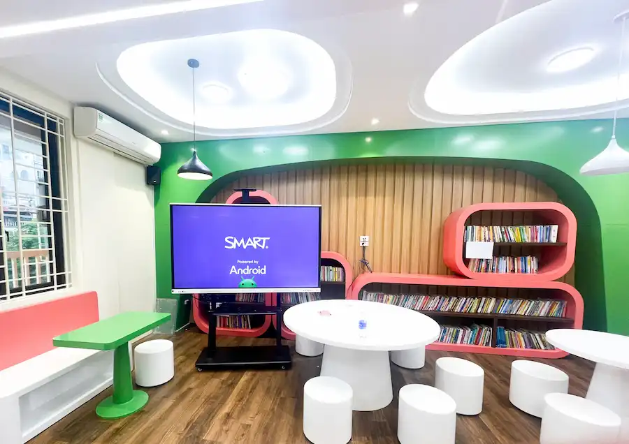 Cung cấp màn hình tương tác SMART cho Trường Tiểu học Thăng Long 4 Cung cấp màn hình tương tác SMART cho Trường Tiểu học Thăng Long