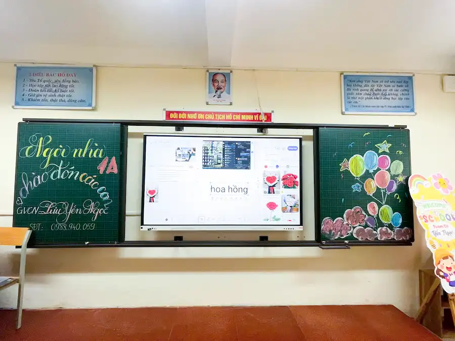 Cung cấp màn hình tương tác SMART cho Trường Tiểu học Thăng Long 5 Cung cấp màn hình tương tác SMART cho Trường Tiểu học Thăng Long