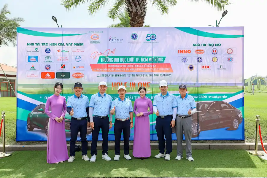 Sao Mai Education Group đồng hành cùng Giải Golf Trường Đại học Luật Mở Rộng 2025 Chào mừng Ngày Nhà giáo Việt Nam