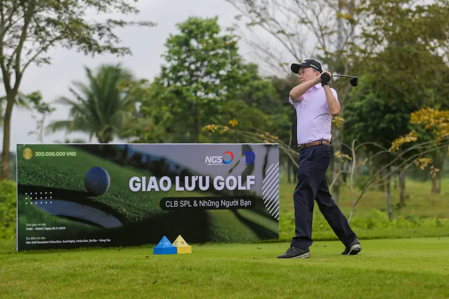 Sao Mai tai tro HIO va dong hanh tai chinh cung Giai Golf SPL va Nhung nguoi ban 2025 2