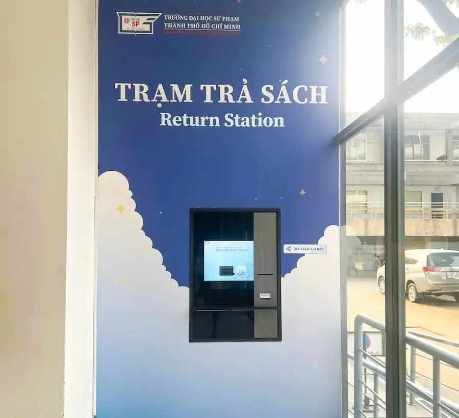 Không gian thư viện Trường ĐH Sư Phạm TPHCM được khoác “áo mới” nhờ sự đồng hành của Sao Mai Education Group