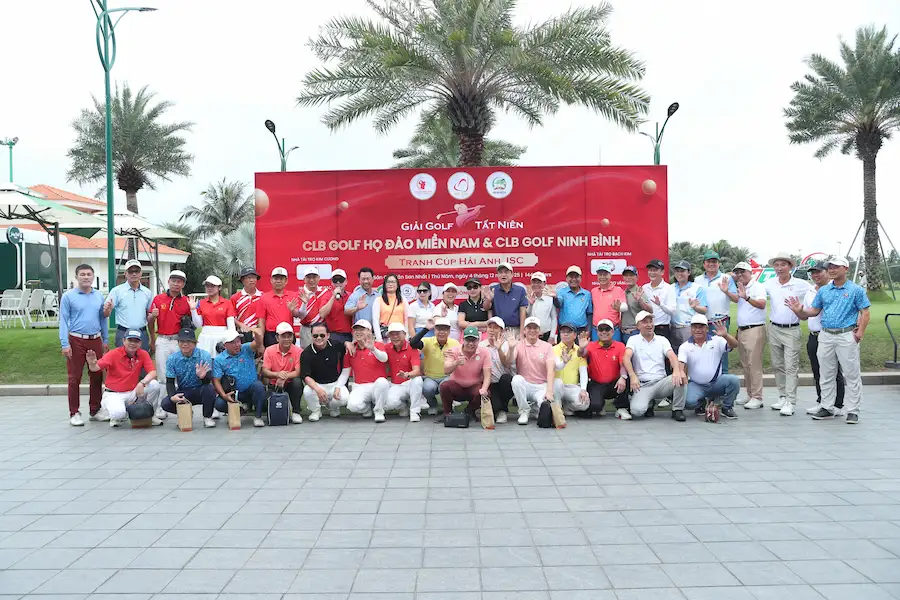 Giai Golf Tat Nien CLB Ho Dao Mien Nam CLB Golf Ninh Binh 3