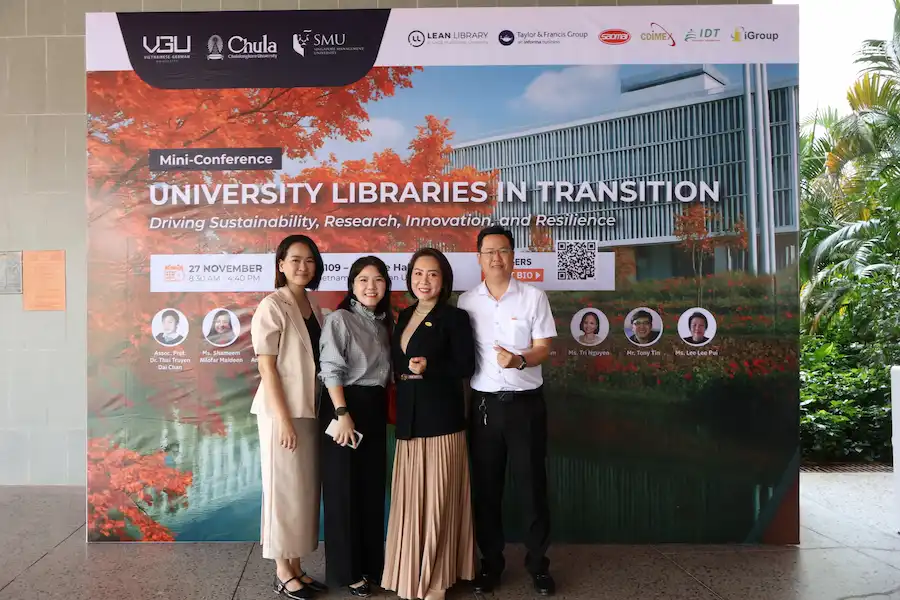 Sao Mai Education Group đồng hành cùng Hội thảo “Thư viện Đại học trong giai đoạn chuyển đổi” 7 Sao Mai Education Group đồng hành cùng Hội thảo “Thư viện Đại học trong giai đoạn chuyển đổi”