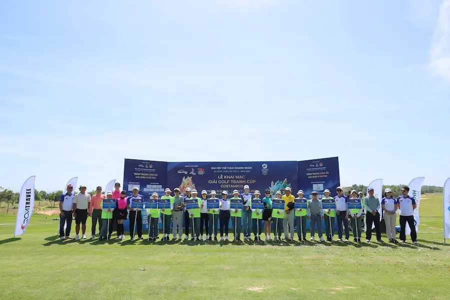 Sao Mai dong hanh cung Dai hoi the thao Doanh nhan Olympic 2030 – tai tro HIO cho Giai Golf Tranh cup Costamigo 1