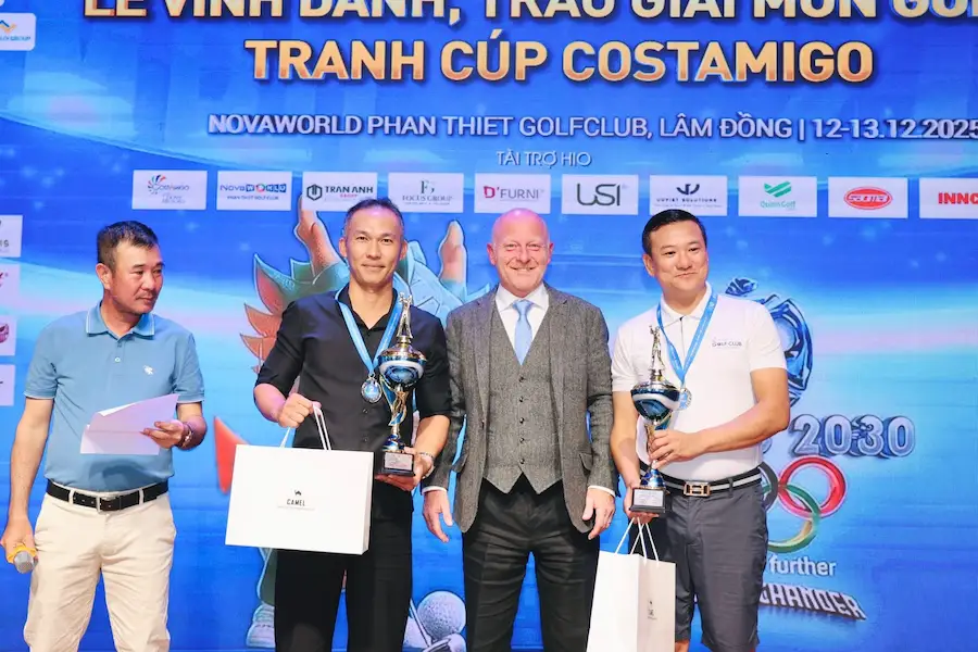 Sao Mai dong hanh cung Dai hoi the thao Doanh nhan Olympic 2030 – tai tro HIO cho Giai Golf Tranh cup Costamigo 3