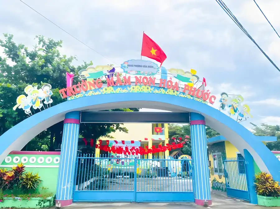 Phòng học thông minh Trường mầm non Hoà Phước 2 Thư viện thông minh Trường mầm non Hoà Phước
