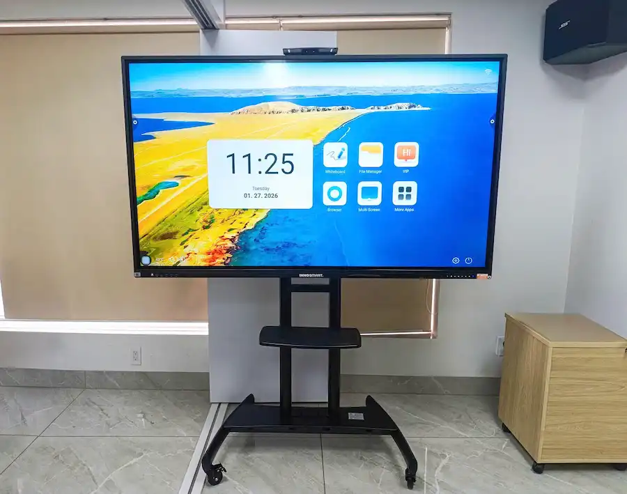 Cung cấp màn hình tương tác INNOSMART 75 inch cho phòng họp thông minh công ty Công ty People Link Việt Nam