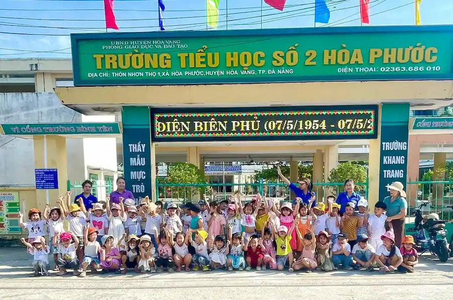 Sao Mai vinh dự đồng hành cùng Thư viện Trường tiểu học số 2 Hòa Phước Đà Nẵng đạt chuẩn mức độ 2 theo thông tư 16 4 Thu vien truong tieu hoc so 2 Hoa Phuoc 1