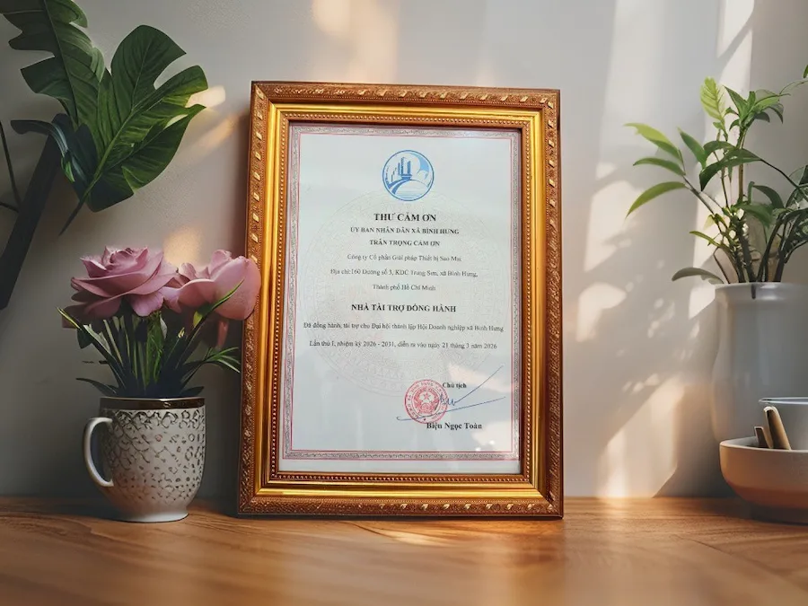 Sao Mai đồng hành cùng Đại hội Thành lập Hội Doanh nghiệp xã Bình Hưng lần thứ I, nhiệm kỳ 2026–2031 6 image Pippit 202603231427