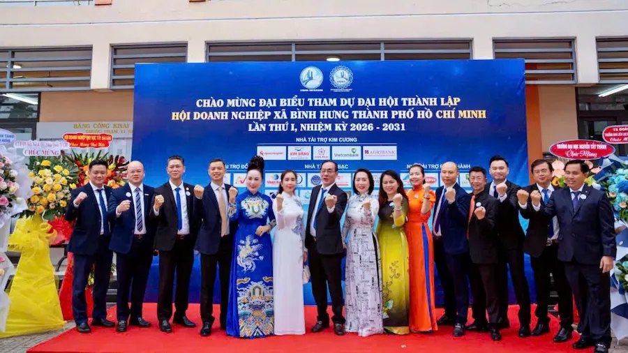 Sao Mai đồng hành cùng Đại hội Thành lập Hội Doanh nghiệp xã Bình Hưng lần thứ I, nhiệm kỳ 2026–2031 4 Sao Mai đồng hành tham dự Đại hội Thành lập Hội doanh nghiệp xã Bình Hưng
