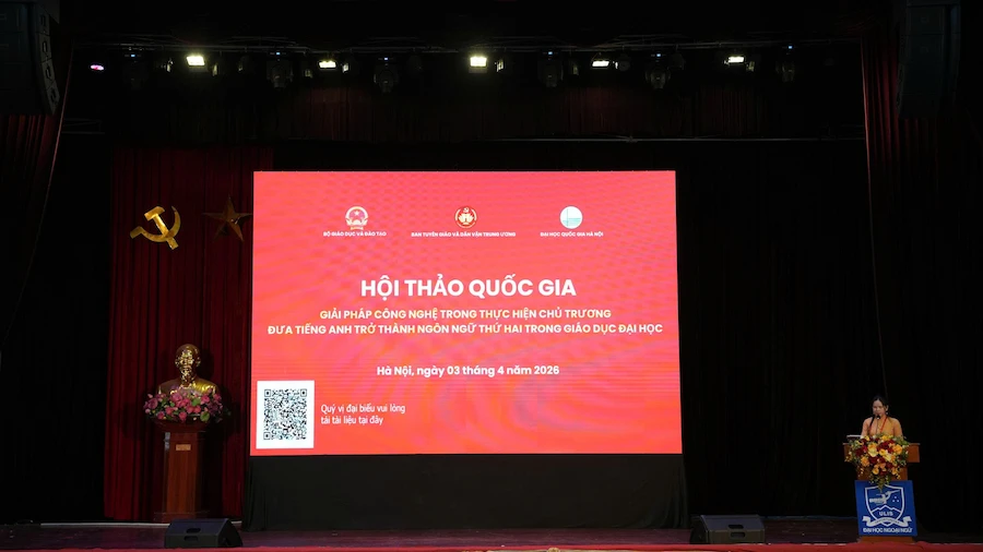 Giải pháp công nghệ trong thực hiện chủ trương đưa tiếng Anh trở thành ngôn ngữ thứ hai trong giáo dục đại học