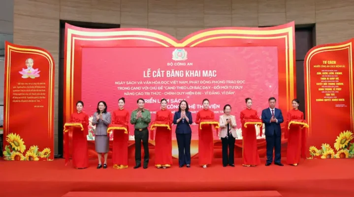 Ngày Sách và Văn hóa đọc Việt Nam năm 2026 của Bộ Công An