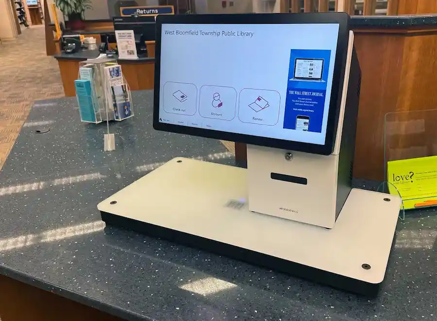 Tram muon tra tu phuc vu Bibliotheca SelfCheck 3000 de ban 1
