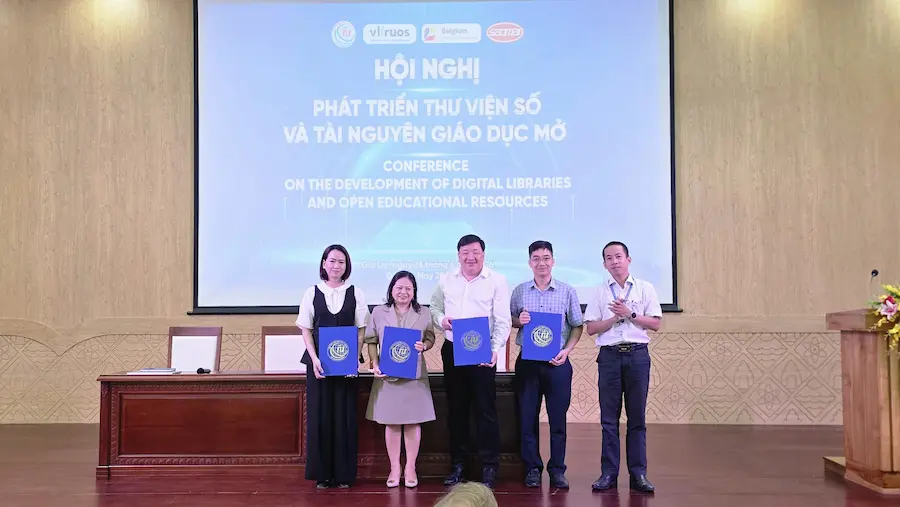 Hội nghị Phát triển thư viện số và tài nguyên giáo dục mở