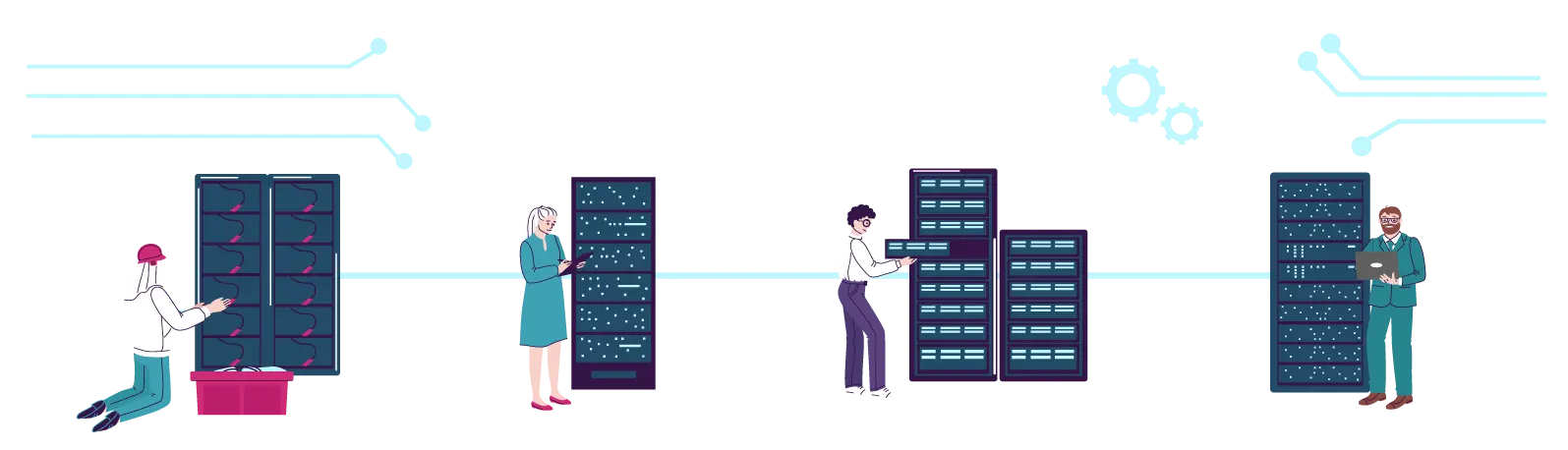 Thư viện thông minh Công cộng 21 data center