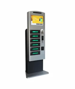 Trạm sạc điện thoại thông minh tích hợp màn hình cảm ứng 6 khay INNOSMART TSAPC-06B-WS