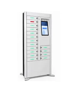 Trạm sạc điện thoại thông minh tích hợp màn hình cảm ứng 16 khay INNOSMART TSAPC-16D-WS