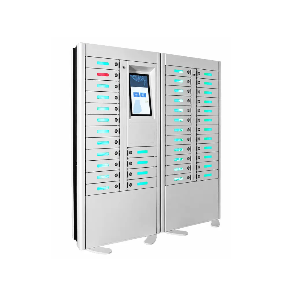 Trạm sạc điện thoại thông minh tích hợp thanh toán 40 khay INNOSMART TSAPC-40DT-WS 1 Trạm sạc điện thoại thông minh tích hợp thanh toán 40 khay INNOSMART TSAPC-40DT-WS