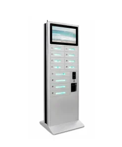 Trạm sạc điện thoại thông minh tích hợp màn hình cảm ứng 12 khay INNOSMART TSAPC-12D-WS