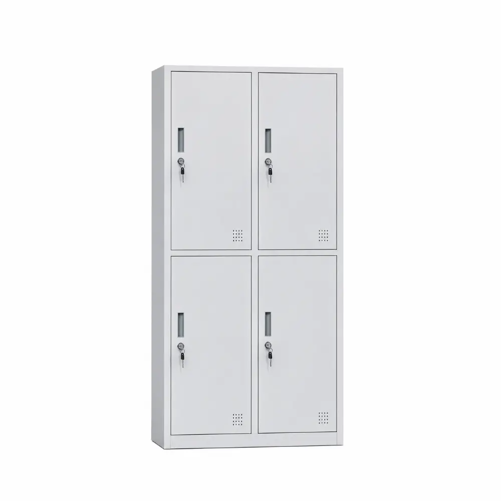 Tủ kim loại bảo quản tài sản 4 cánh 2 tầng 1 Tủ kim loại bảo quản tài sản 4 cánh 2 tầng