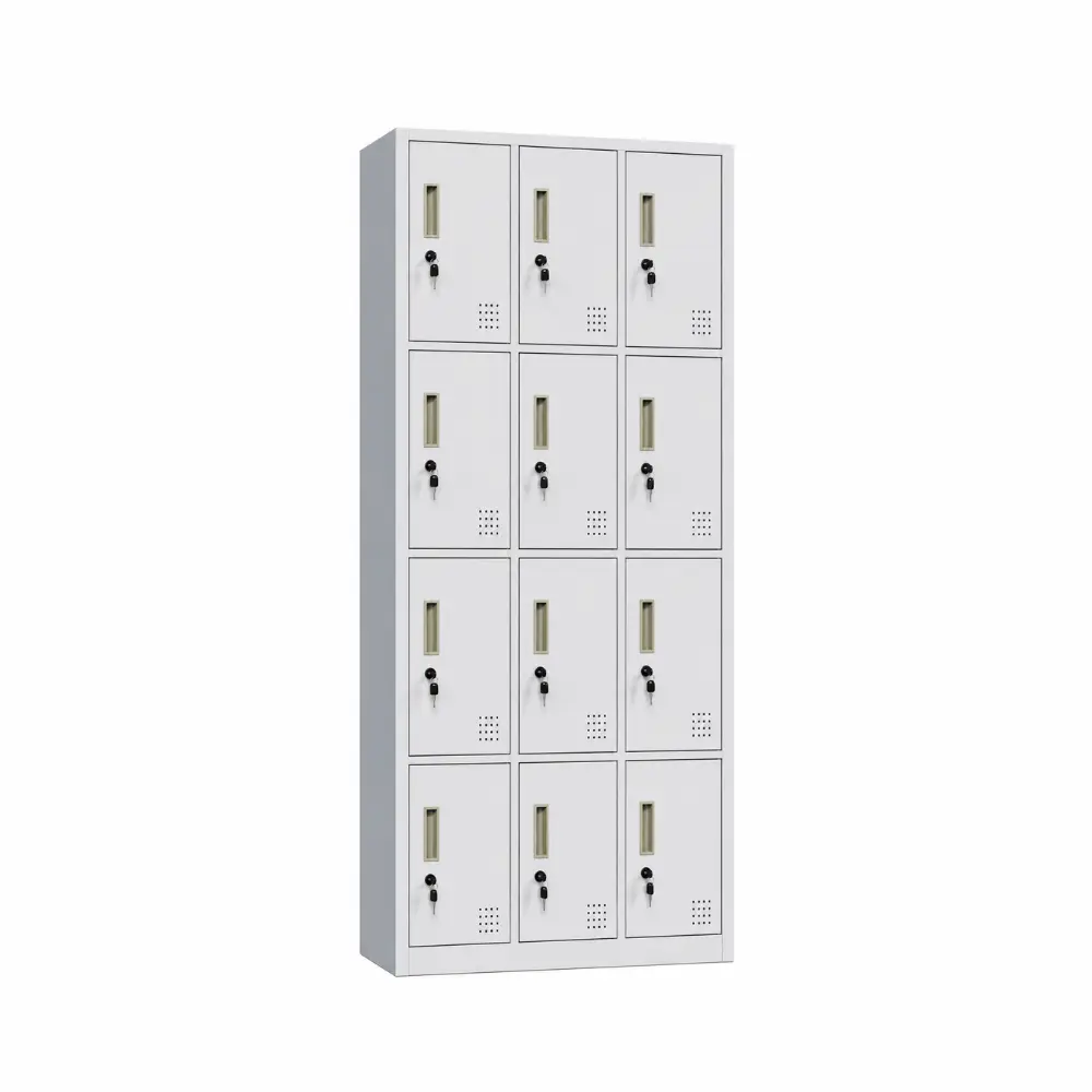 Tủ kim loại bảo quản tài sản 12 cánh 4 tầng 1 Tủ kim loại bảo quản tài sản 12 cánh 4 tầng