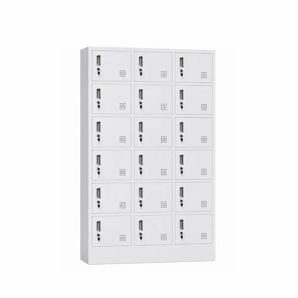 Tủ kim loại bảo quản tài sản 18 cánh 6 tầng 1 Tủ kim loại bảo quản tài sản 18 cánh 6 tầng