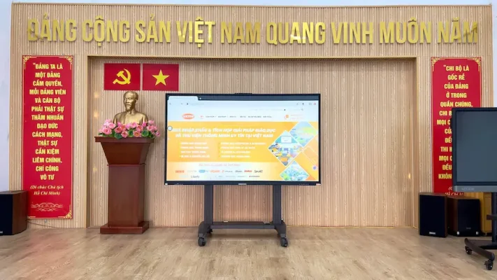 Hội trường hiện đại mầm non Thuỷ Tiên