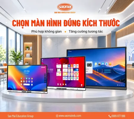 kích thước màn hình tương tác